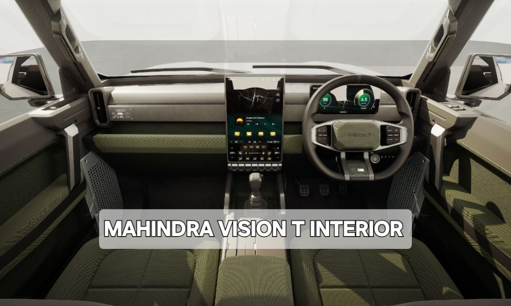 Mahindra Vision T Interior: Ultimate Design Meets Harman Sound for a Next-Level SUV Experience