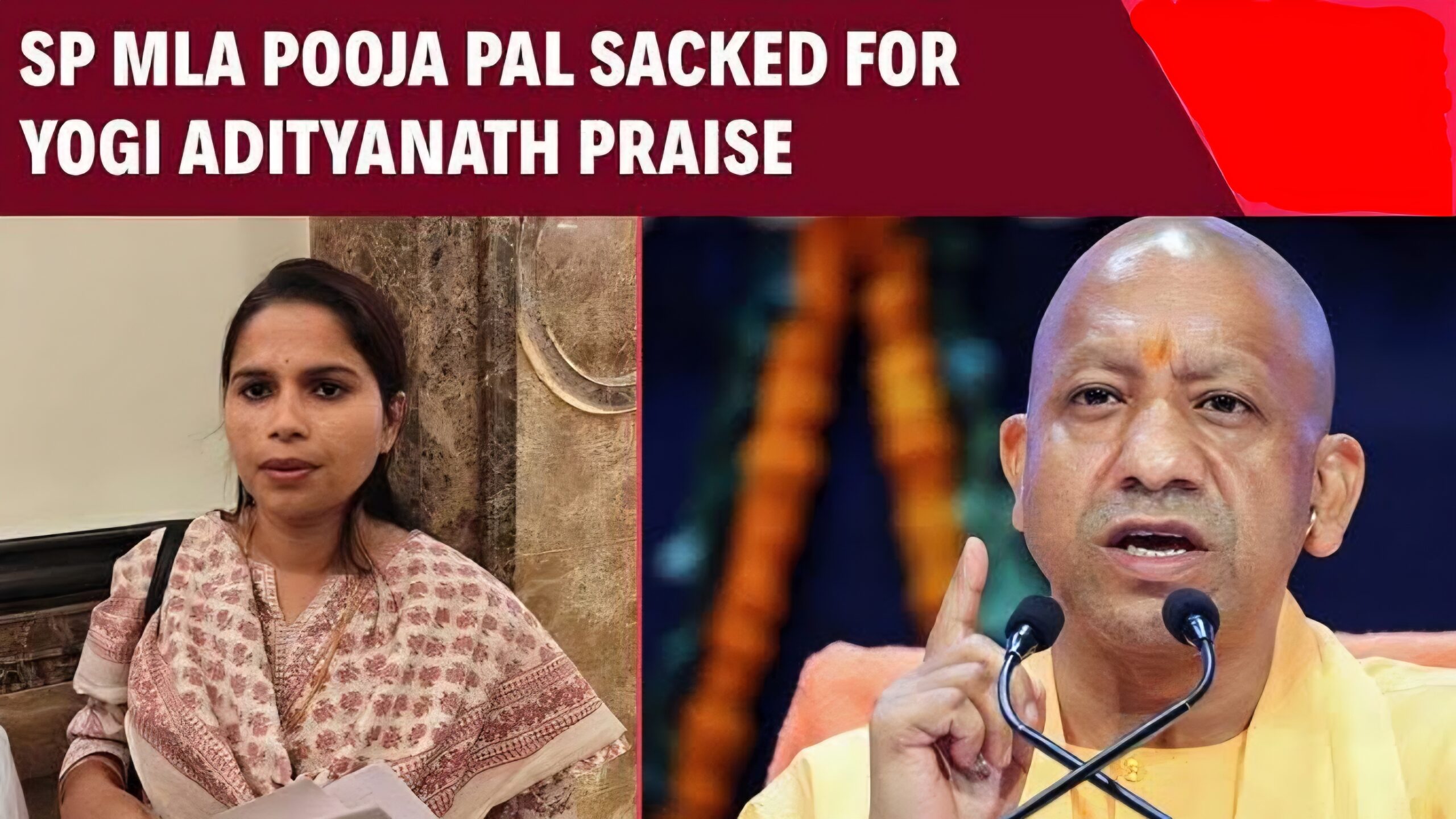 SP MLA’s Bold Praise for Yogi Triggers Dramatic Expulsion — Pooja Pal Makes Headlines on Twitter
