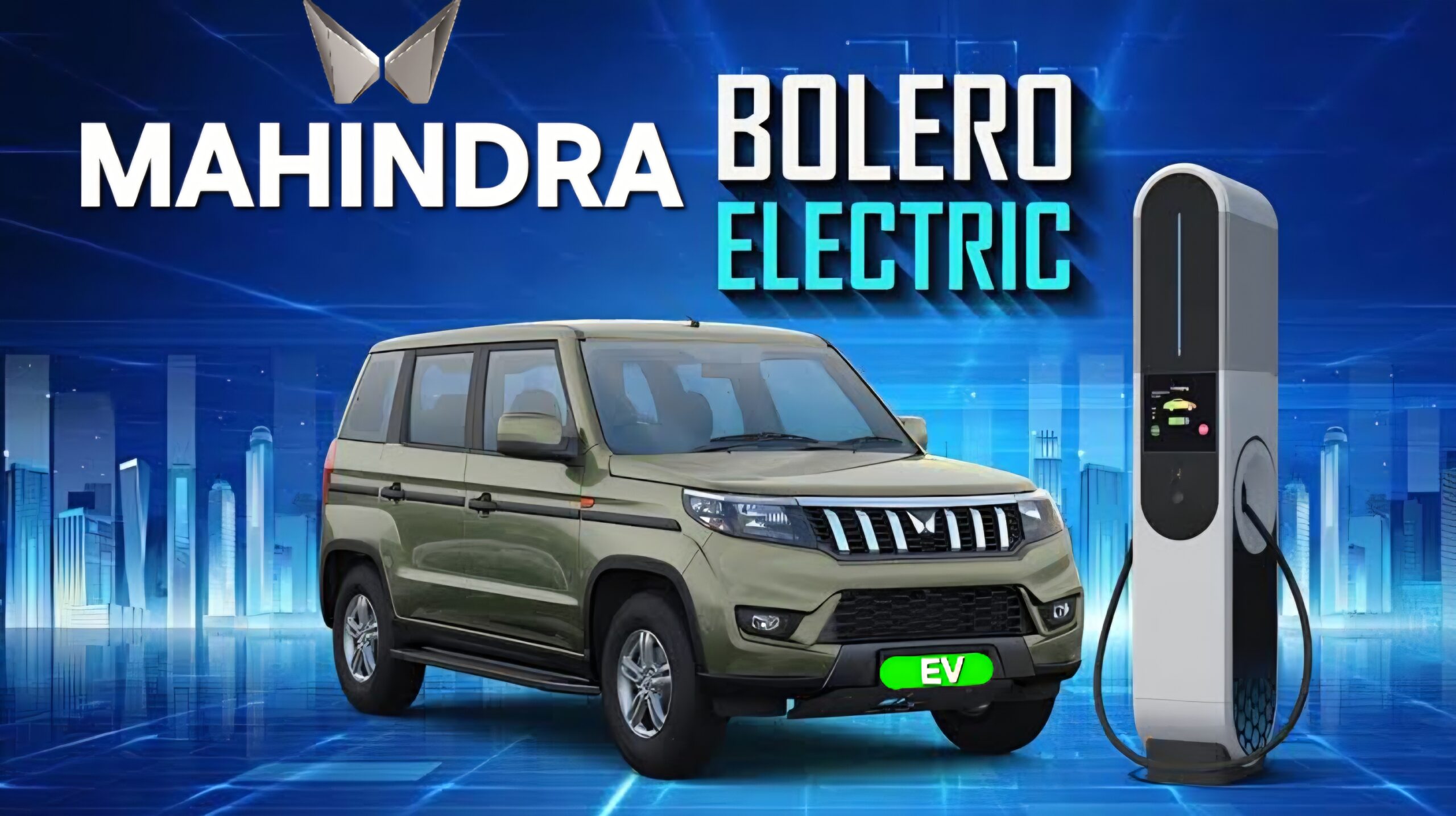 Mahindra Bolero EV Breaks Cover: High Mileage, Rugged Design, and a New Era for India’s Most Trusted SUV