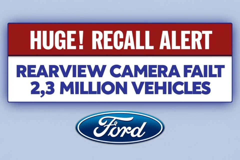 Huge Ford Recall Alert: Rearview Camera Fault Hits 2.3 Million Vehicles