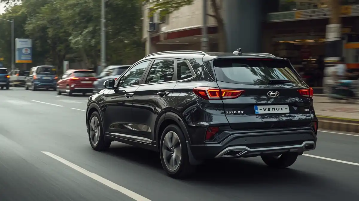New Hyundai Venue 2026 Spotted on Ahmedabad Roads with a Classic Yet Modern Look