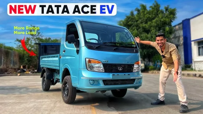 Tata Ace EV 2025 Unveiled: ‘Chhota Hathi’ Promises 400 km Range Per Charge